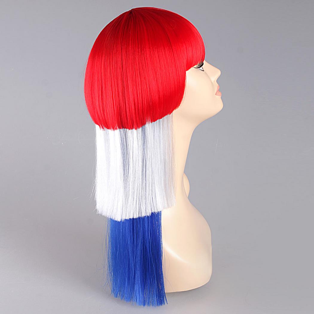 flagwigs, football wigs, fan wigs, afro wigs, mullet wigs, bob wigs, euro wigs,  premier league wigs,Holland Long Wig 