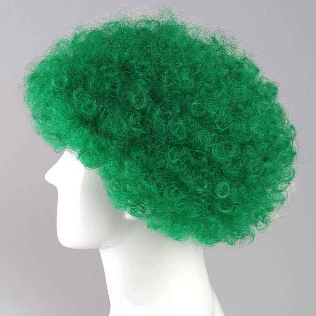 flagwigs, football wigs, fan wigs, afro wigs, mullet wigs, bob wigs, euro wigs,  premier league wigs,Algeria Afro Wig
