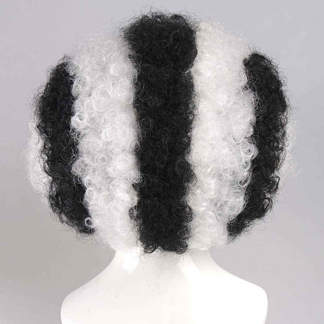 flagwigs, football wigs, fan wigs, afro wigs, mullet wigs, bob wigs, euro wigs,  premier league wigs,Newcastle United Afro Wig