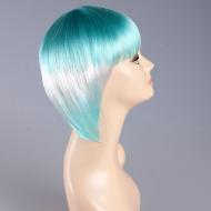 flagwigs, football wigs, fan wigs, afro wigs, mullet wigs, bob wigs, euro wigs,  premier league wigs,Argentina Bob Wig 