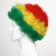 flagwigs, football wigs, fan wigs, afro wigs, mullet wigs, bob wigs, euro wigs,  premier league wigs,Ghana Afro Wig 