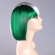 flagwigs, football wigs, fan wigs, afro wigs, mullet wigs, bob wigs, euro wigs,  premier league wigs,Italy Bob Wig 