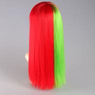 flagwigs, football wigs, fan wigs, afro wigs, mullet wigs, bob wigs, euro wigs,  premier league wigs,Portugal Long Wig 