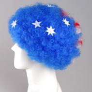 flagwigs, football wigs, fan wigs, afro wigs, mullet wigs, bob wigs, euro wigs,  premier league wigs,Australia Afro Wig