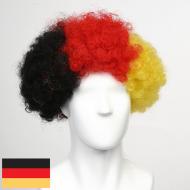 flagwigs, football wigs, fan wigs, afro wigs, mullet wigs, bob wigs, euro wigs,  premier league wigs,Germany Afro Wig