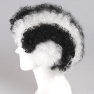 flagwigs, football wigs, fan wigs, afro wigs, mullet wigs, bob wigs, euro wigs,  premier league wigs,Newcastle United Afro Wig