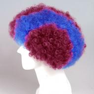 flagwigs, football wigs, fan wigs, afro wigs, mullet wigs, bob wigs, euro wigs,  premier league wigs,Barcelona Afro Wig A